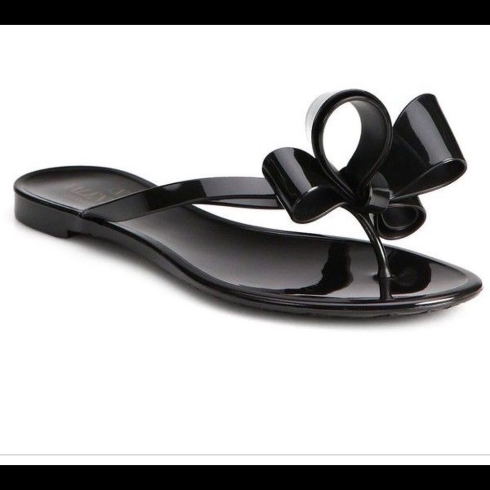 Valentino Jelly Couture Bow Thong Sandal